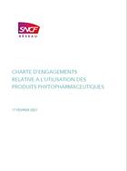 Charte d'engagements relative à l'utilisation des produits phytopharmaceutiques  SNCF